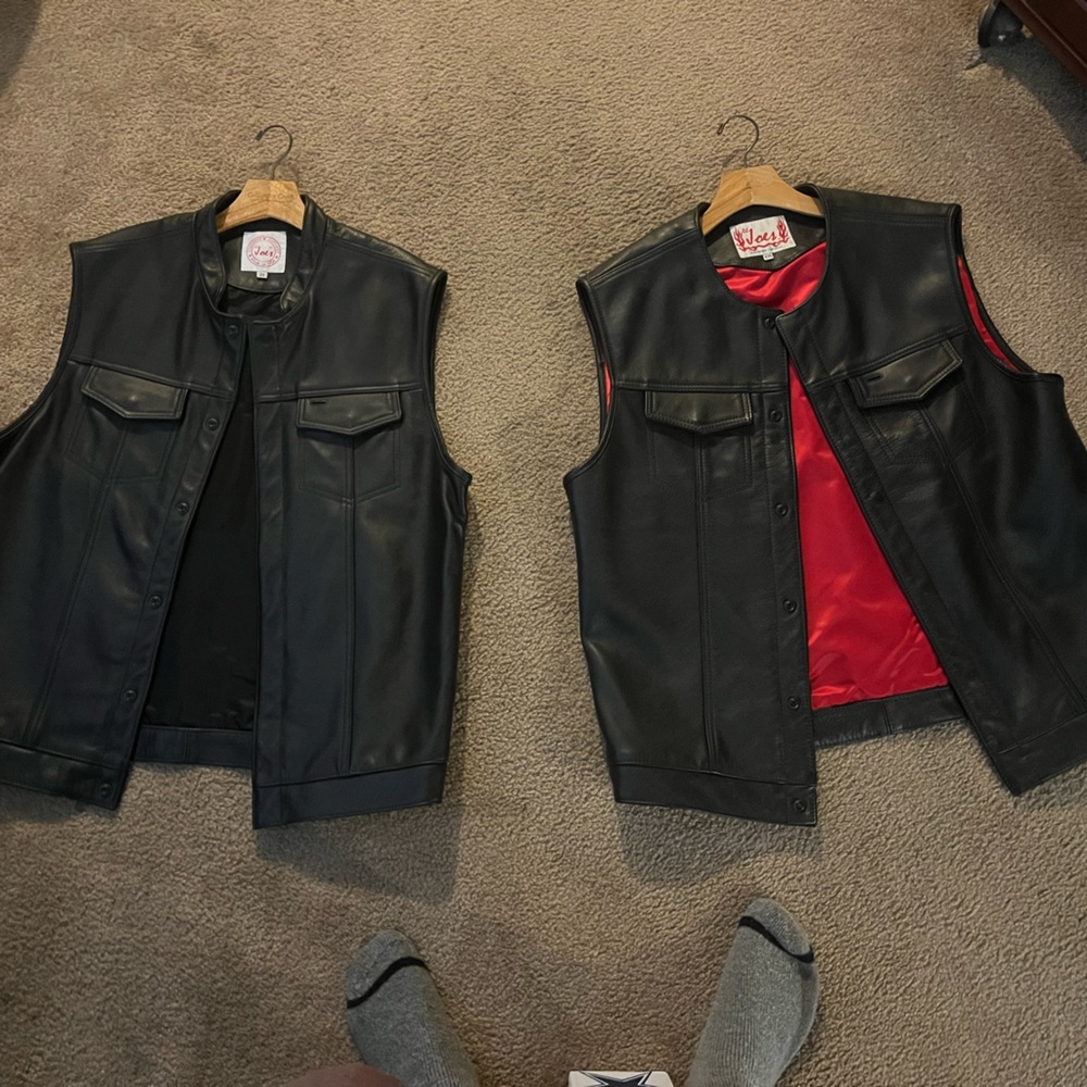 LIL Joe’s motorcycle vest.